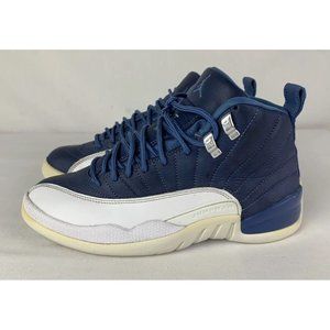 Nike Air Jordan Retro 12 Indigo 2020 Mens Size 8 Basketball Shoes Blue White